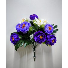 2БК31 Камелия+орхидея 13вет.с пл.мхом(20)