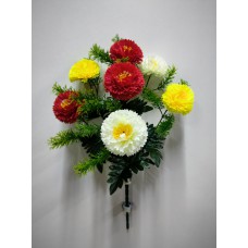 4БК3 Маргаритка 7г.3-х цвет.с пл.мхом(40)