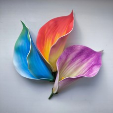 НС1088 Калла латекс крупная `Экзотик` 16см (50)
