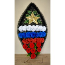Венок №15  Рыбка `Триколор`с символ.1200(1)