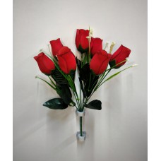 4БК81 Роза-бут.7г.барх.с черн.кант.мал.(20)