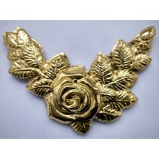 Фольга Уголок-Роза 14*14см(50/10)