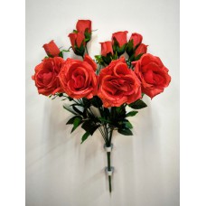 1БК57 Роза 6г.+5бут.атл.гофрир.с пл.доб(20)
