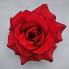 Н112.101 Роза бархат (с черн.кант./тонир)14см(100)