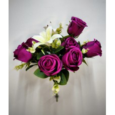 3БК7 Бутон 7г.оч.круп.+2лил.латекс с пл.эвкал.(10)