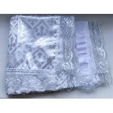 Покрывало+наволоч.атласное золот.крест 600(1)