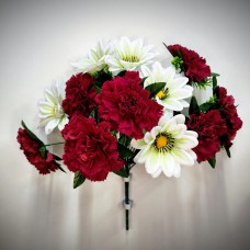 2БК41 Гвоздика барх.+гербер.8+4г.(10)