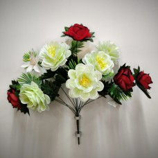 3БК45 Роза барх.с орхид.+магнол.12в. пальм.л(20/1)