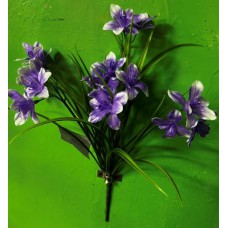 4БК83 Георгинчик 9г.3-х цвет.с пл.пальм.лист(20)