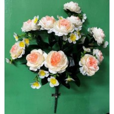 1БК57 Роза 6г.+5бут.атл.гофрир.с пл.доб(20)