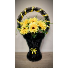 Корзина №3 средн. Гербер/Лилия 790(1)