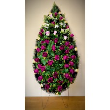 Венок №10 `Чёрный бархат` 3200 (1)