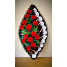 Венок №5  Рыбка `ДОБЛЕСТЬ` 1100(1)